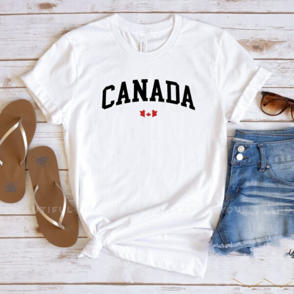 Canada 2025 Shirt - Canada Flag Tee-Shirt