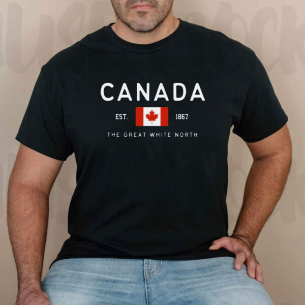 Canada EST. 1867 The Great White North Shirt