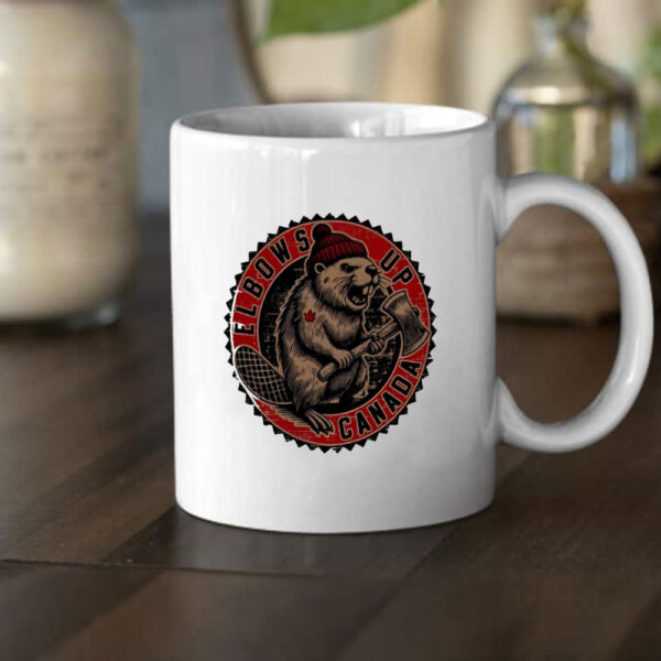 Canadian made elbows up Mug