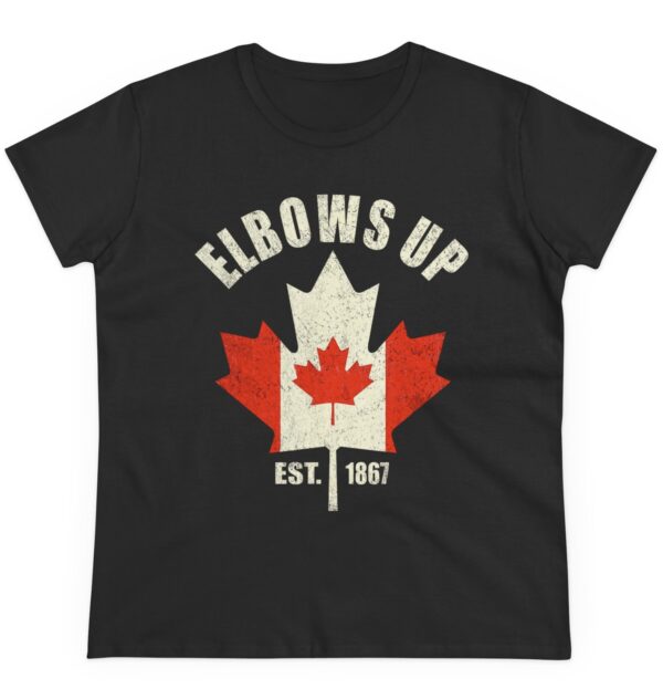 Elbows Up Canada Est 1867 Proud Canadian Strong Canada Women's Shirt