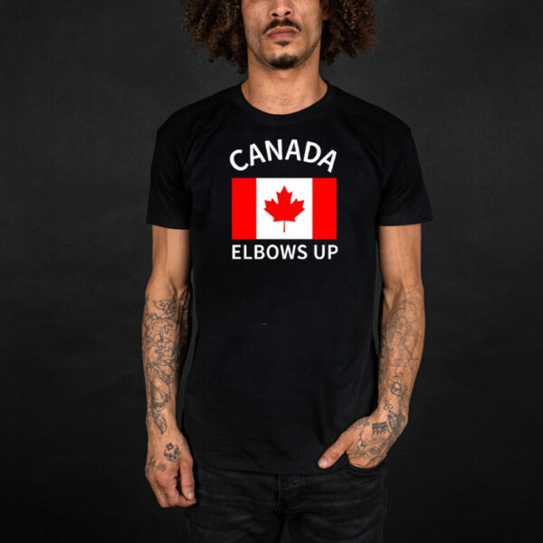 Elbows Up Canada flag shirt, Elbows Up Canada Shirt