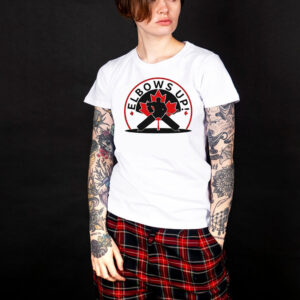 Elbows Up Hockey Maple leaf Canada Strong shirt