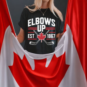 Hockey Canada Elbows Up EST 1867 T-Shirt