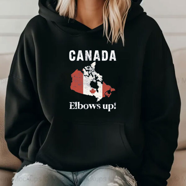 Bella Canvas Canadian, Elbows Up Canada T-Shirt