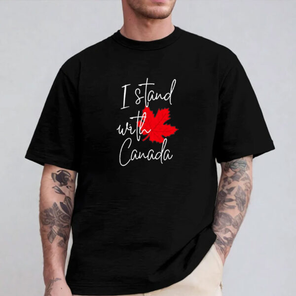 Canada Day Patriotic Shirt, I Stand with Canada T-Shirt