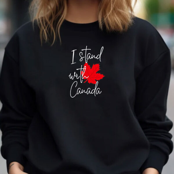 Canada Day Patriotic Shirt, I Stand with Canada T-Shirt
