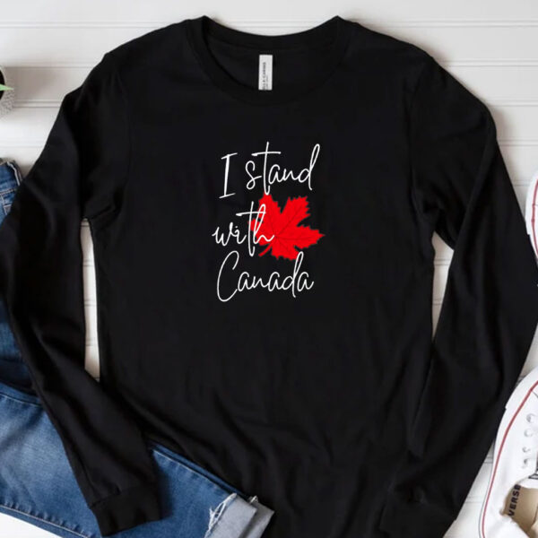 Canada Day Patriotic Shirt, I Stand with Canada T-Shirt
