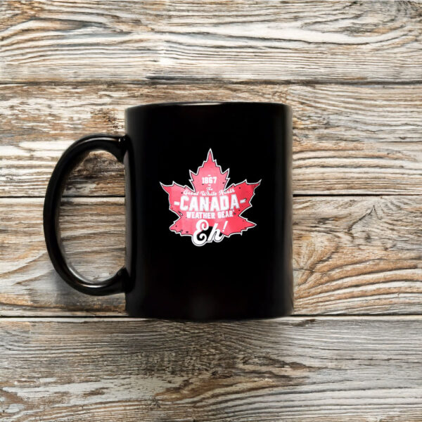Canada Weather Gear Great White North Print Mug