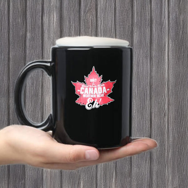 Canada Weather Gear Great White North Print Mug