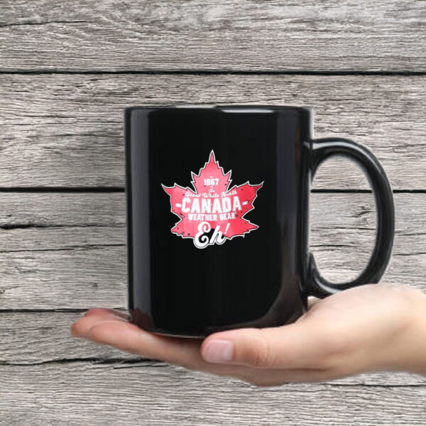 Canada Weather Gear Great White North Print Mug