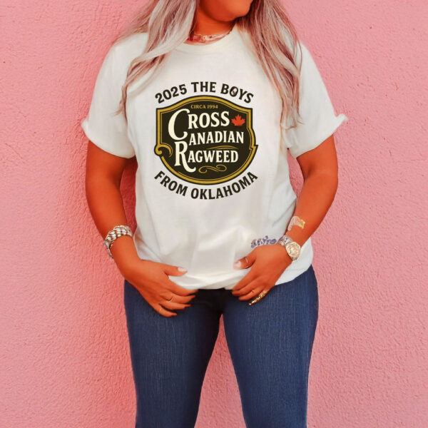Cross Canadian Ragweed From Oklahoma T-Shirt