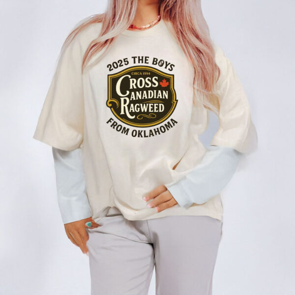 Cross Canadian Ragweed From Oklahoma T-Shirt