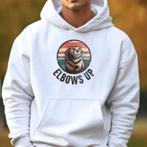 Elbow Up Proud Canadian Beaver True North Tshirt
