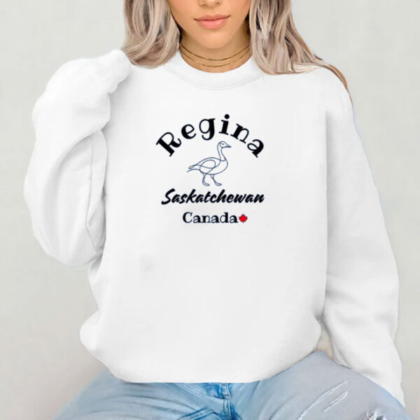 Regina Saskatchewan Canada, Goose Maple LeafElbows Up Shirt
