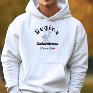 Regina Saskatchewan Canada, Goose Maple LeafElbows Up Shirt