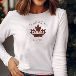 Support Canada T-Shirt, Elbows Up Canada Shirt