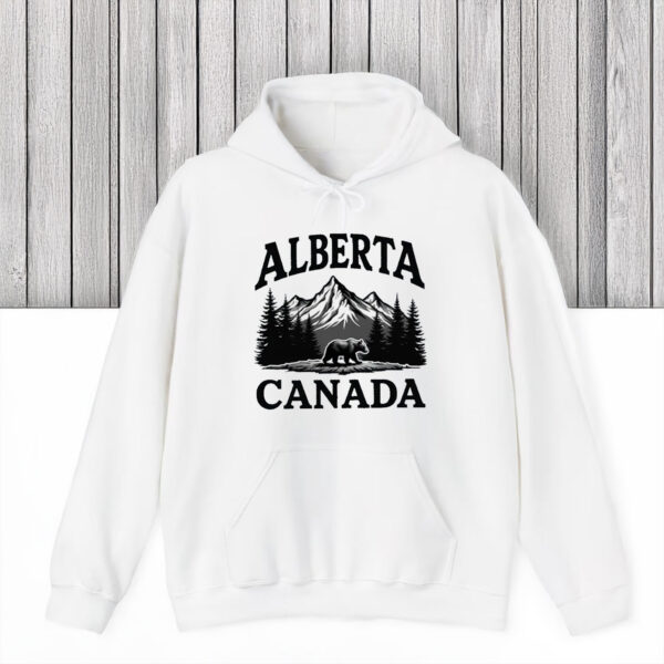 Alberta Canada Bear & Mountain T-Shirt