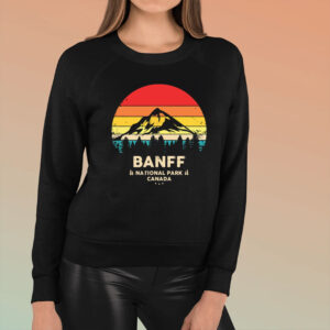 Banff Canadian National Park Retro Souvenir T-Shirt
