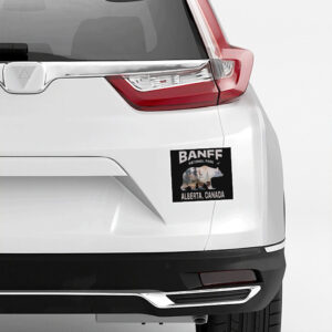 Banff National Park with bear Sticker