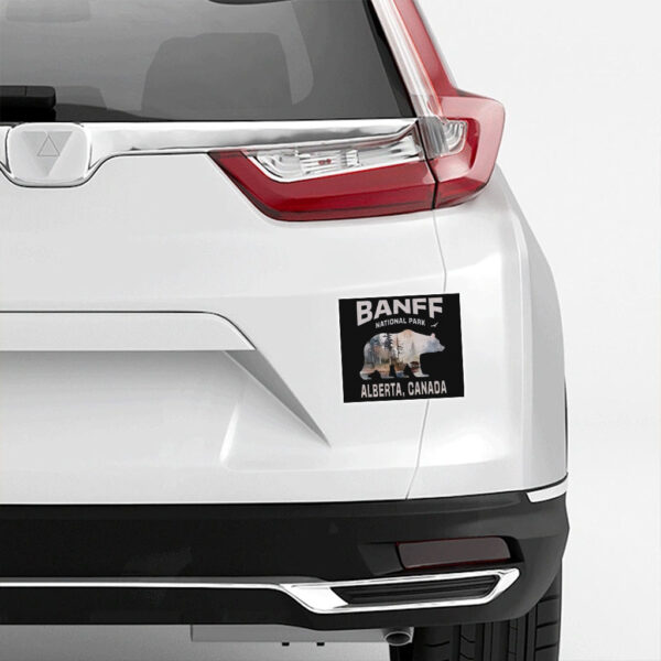 Banff National Park with bear Sticker