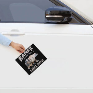 Banff National Park with bear Sticker
