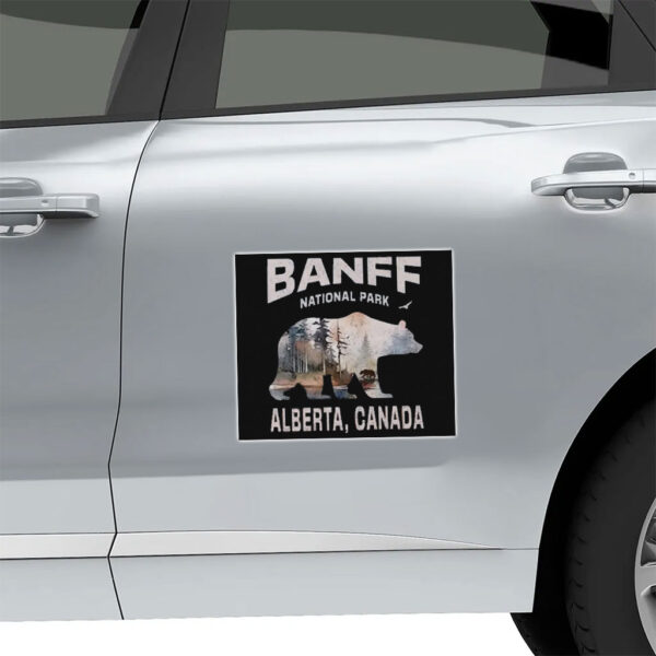Banff National Park with bear Sticker