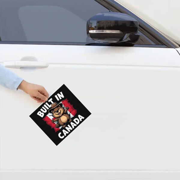 Built in Canada Sticker