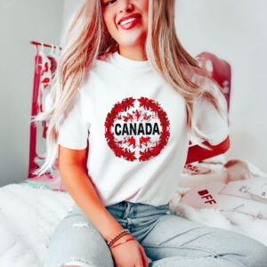 CANADA Maple Leaves Pattern Shirt