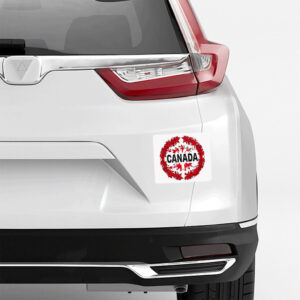 CANADA Maple Leaves Pattern Sticker
