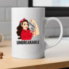 Canada Flag Canadian Girl Unbreakable Mug