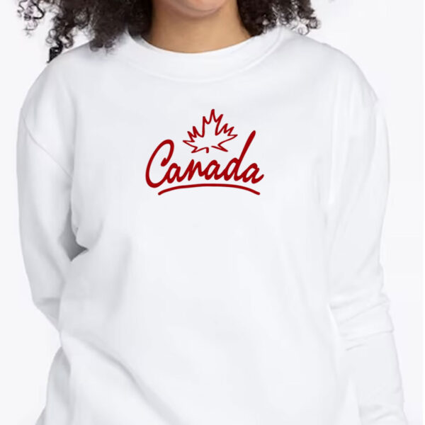 Canada Leaf Script W T-Shirt