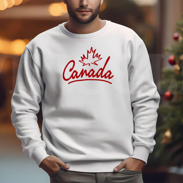 Canada Leaf Script W T-Shirt
