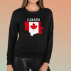 Canada Map & Maple Leaf Shirt