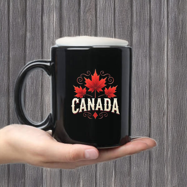 Canada Maple Leaves Mug