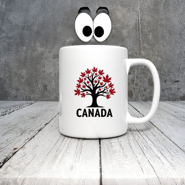 Canada Maple Leaves & Tree Mug