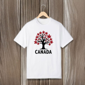 Canada Maple Leaves & Tree T-Shirt