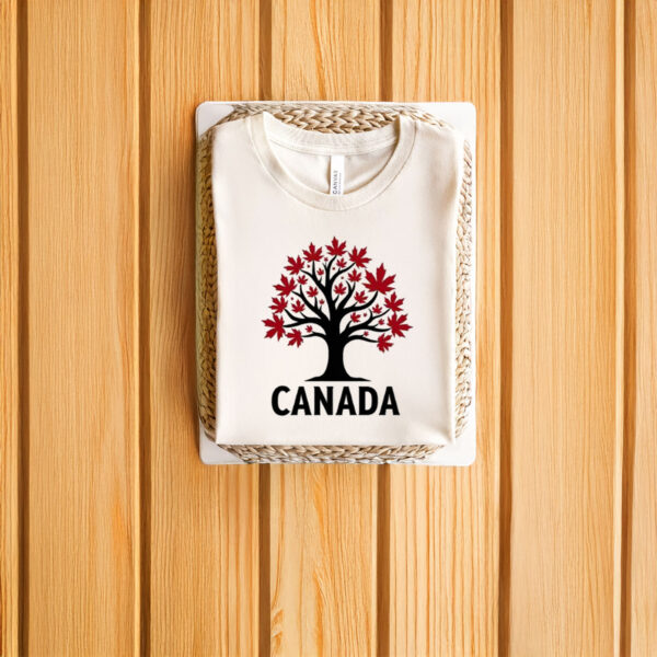 Canada Maple Leaves & Tree T-Shirt