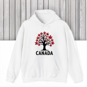 Canada Maple Leaves & Tree T-Shirt