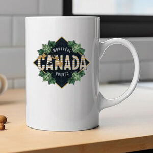 Canada Moose Canadian Pride Illustration Mug