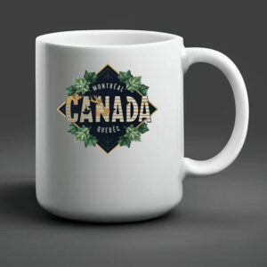 Canada Moose Canadian Pride Illustration Mug