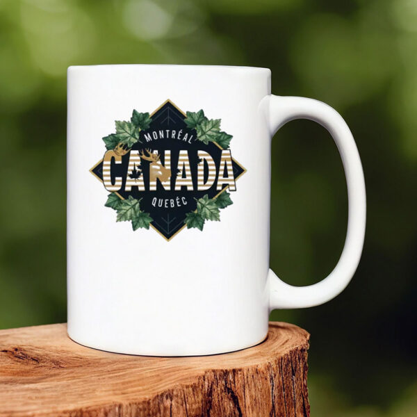Canada Moose Canadian Pride Illustration Mug