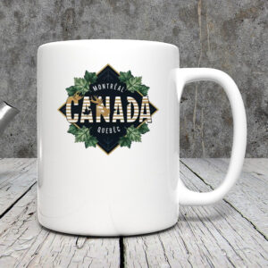 Canada Moose Canadian Pride Illustration Mug