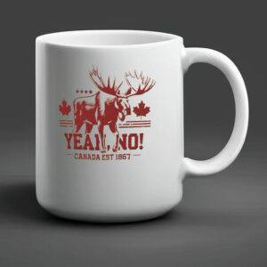 Canada Moose Graphic Mug