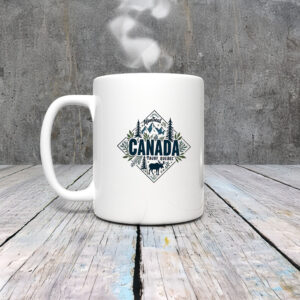 Canada Wilderness Theme Mug