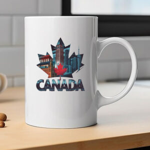 Canadian Iconic Buildings Mug