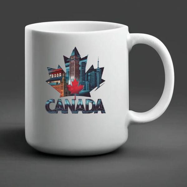 Canadian Iconic Buildings Mug