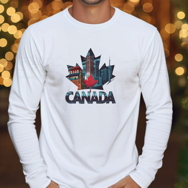 Canadian Iconic Buildings Shirt