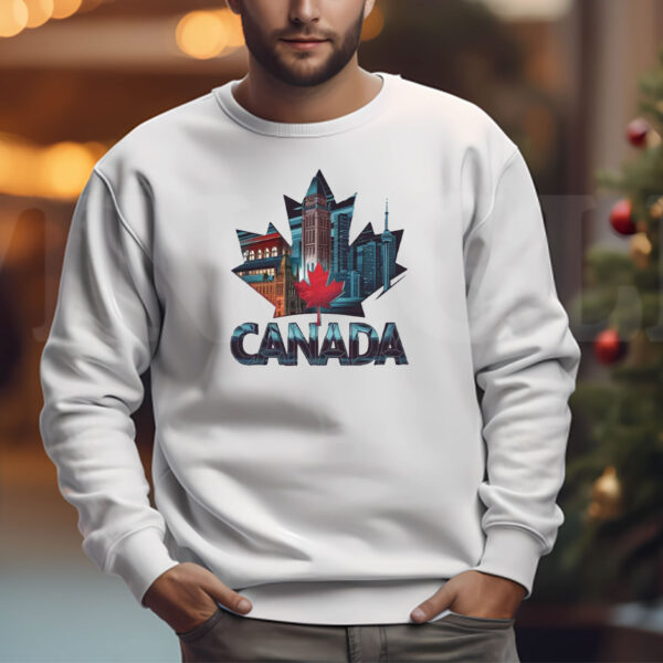 Canadian Iconic Buildings Shirt