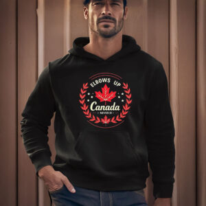Canadian Maple Leaf Elbows Up Canada Never 51 Shirt