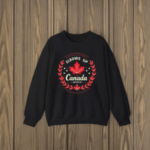 Canadian Maple Leaf Elbows Up Canada Never 51 Shirt